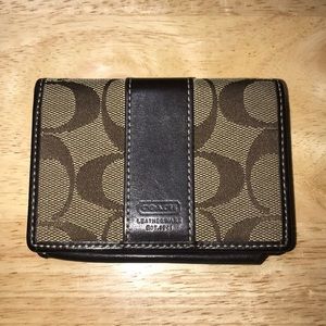 Coach Card Holder Wallet